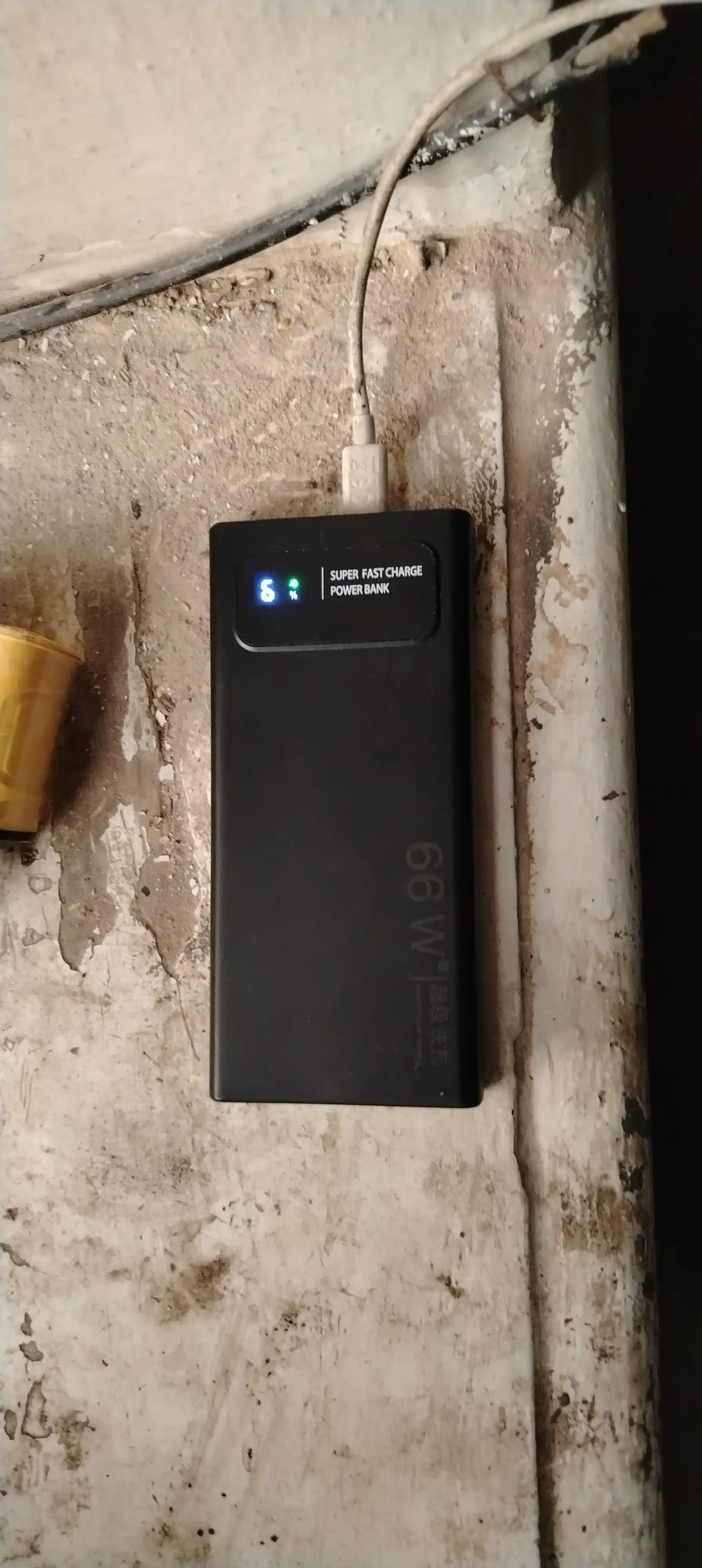 Tashqi Power Bank batareyasi, 66W, 20000 mA, tez zaryadlash, 22,5 Vt