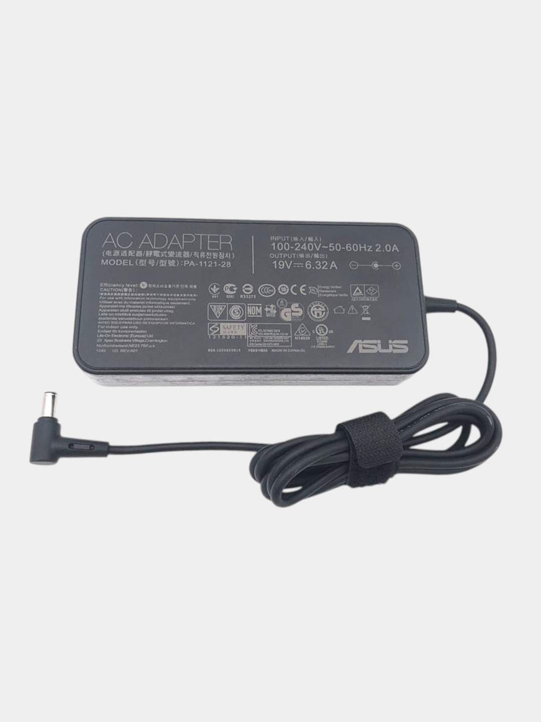 Asus 19V6.32A 120 Vt 5.5x2.5 standart vilka XTECH monitorlari va monobloklar uchun - 