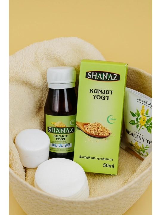 Kunjut yog'i Shanaz, 50ml