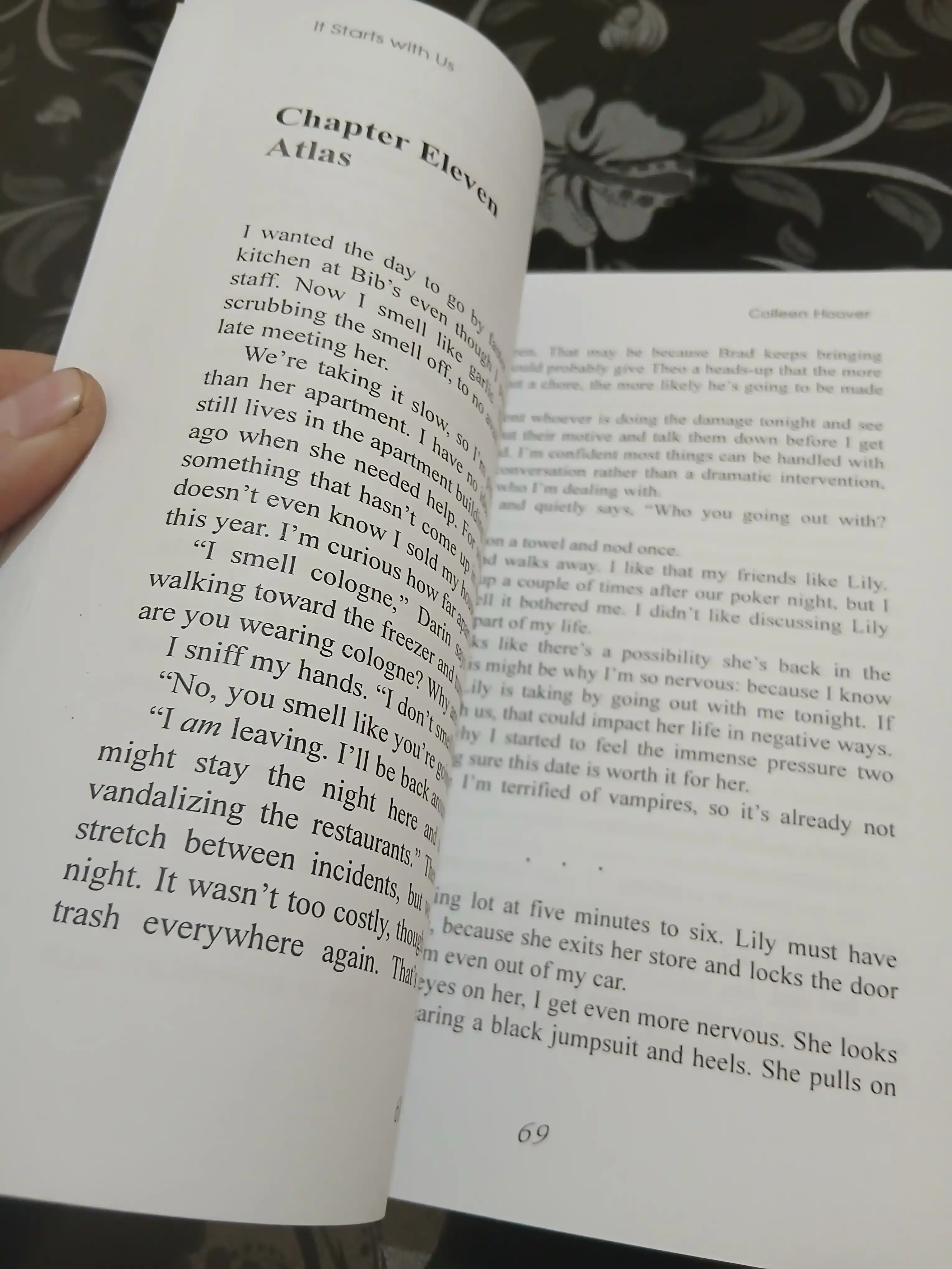 It starts with us, Colleen Hoover