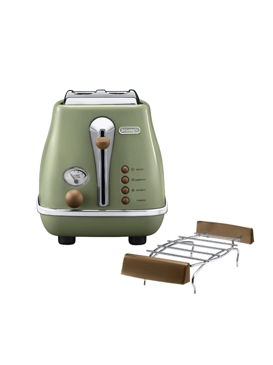 Тостер De'Longhi CTOV2103 Icona Vintage, 900 Вт, 2 отделения