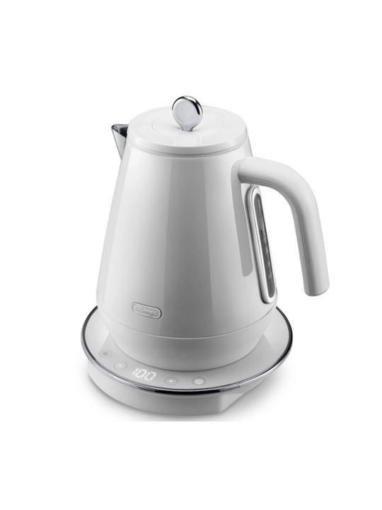 Чайник De'Longhi KBY2011, коллекция Eclettica, 1.7 л, 2000 Вт, нержавеющая сталь