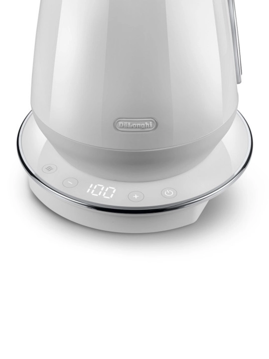 Чайник De'Longhi KBY2011, коллекция Eclettica, 1.7 л, 2000 Вт, нержавеющая сталь
