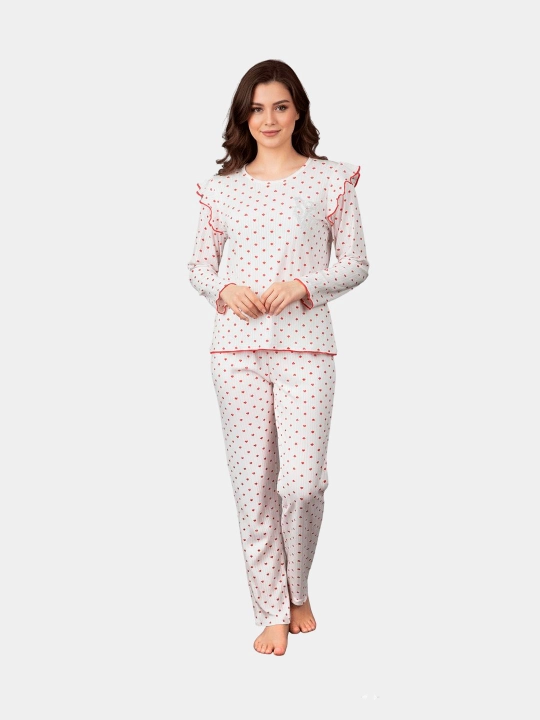 Ayollar va qizlar uchun uyga va tungi uyqu uchun bambukli pijama - 