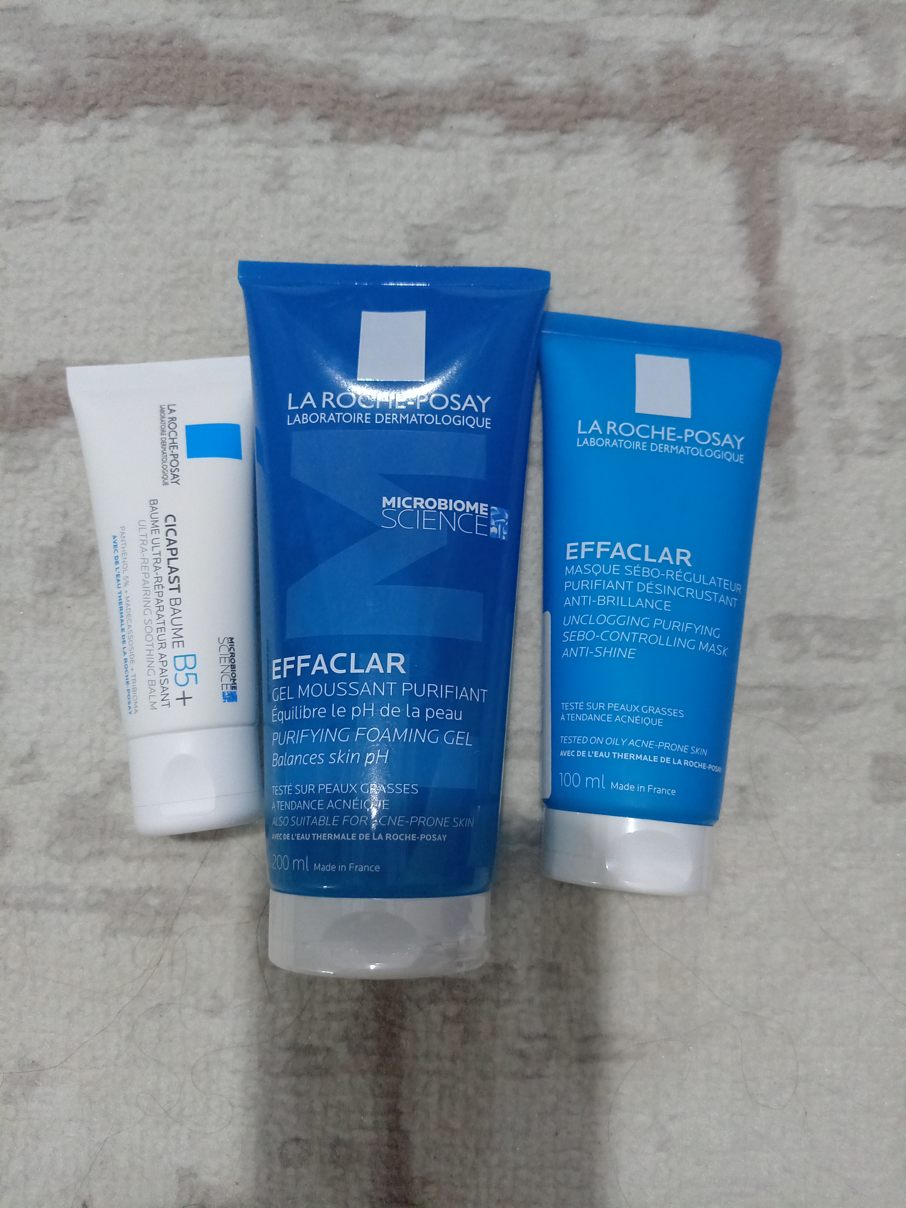 Гель очищающий LA ROCHE-POSAY EFFACLAR, пенящийся для чувствительной жирной кожи лица и тела, 200 мл