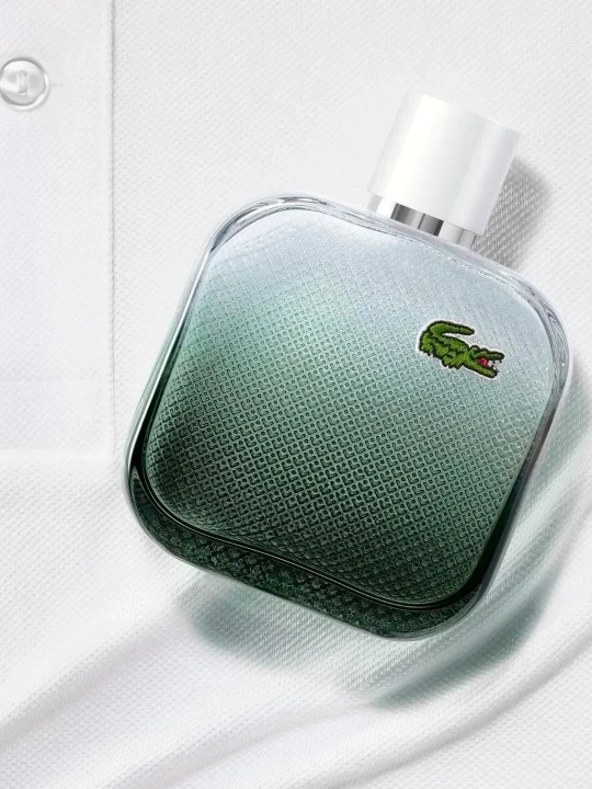 Lacoste L.12.12 Blanc Eau Intense — мужской аромат, свежо‑пряный, 100 мл, Франция