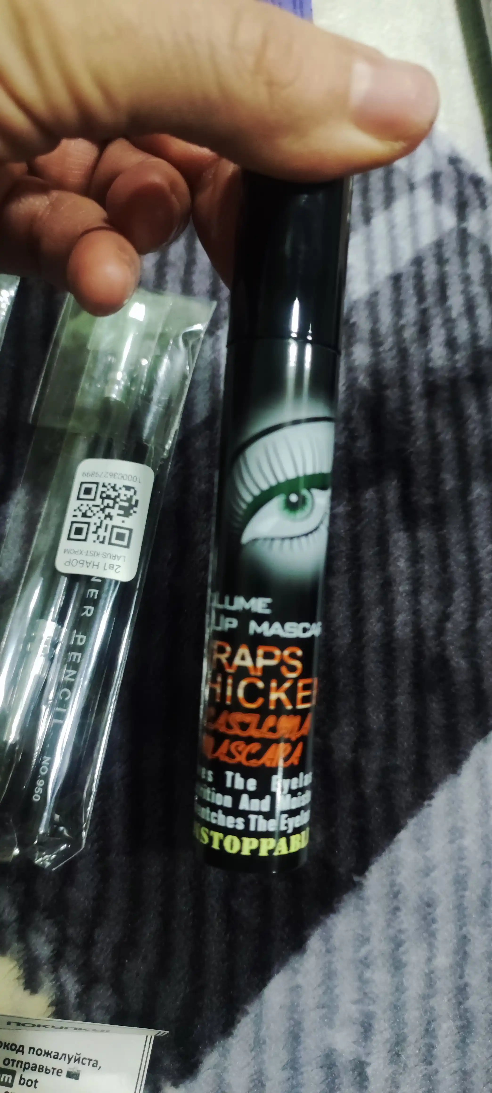 Тушь для ресниц, Wraps Thicken Mascara