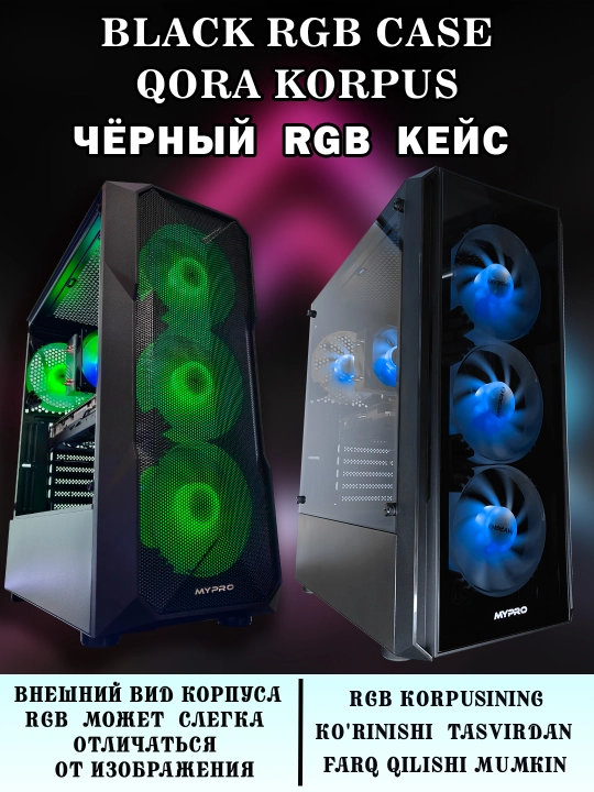 Core i3-12100F/RTX 3050 8GB o'yin kompyuteri, zamonaviy o'yinlar uchun kompyuter
