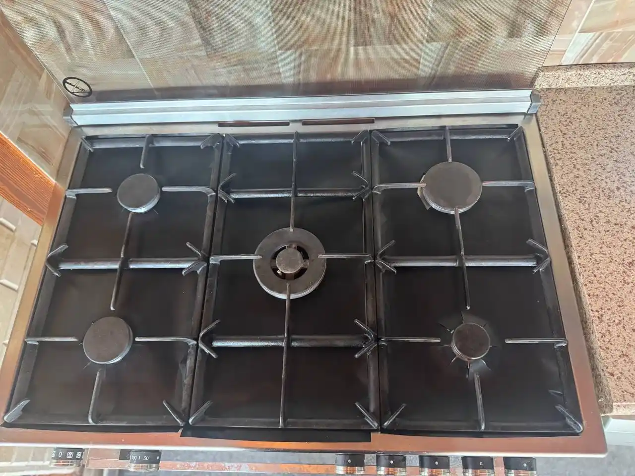 Тефлоновые коврики для защиты газовой плиты, 5 конфорок, 4 конфорок, против без порядка
