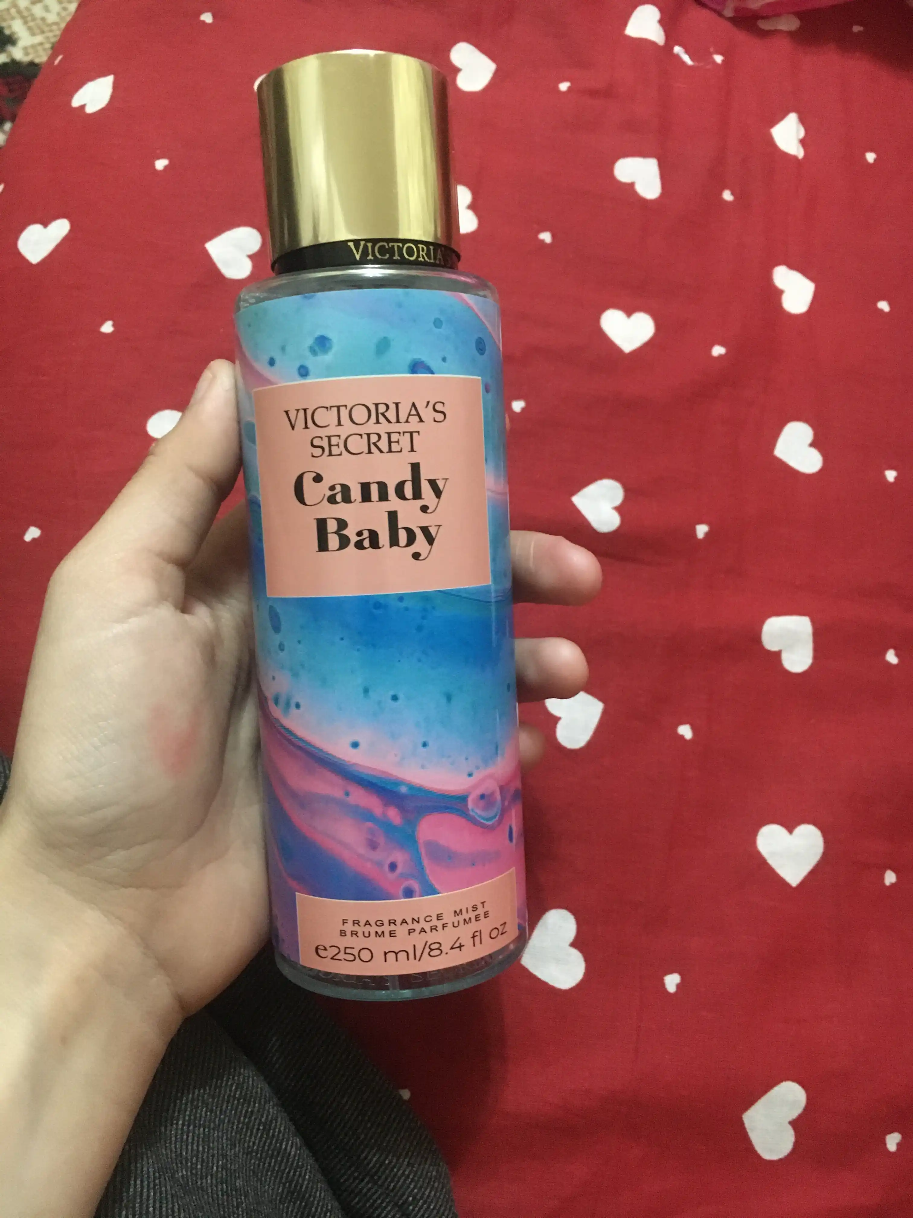 Victoria Secret Aqua kiss spreyi, Tempatation, Shimmer mist, 250 ml