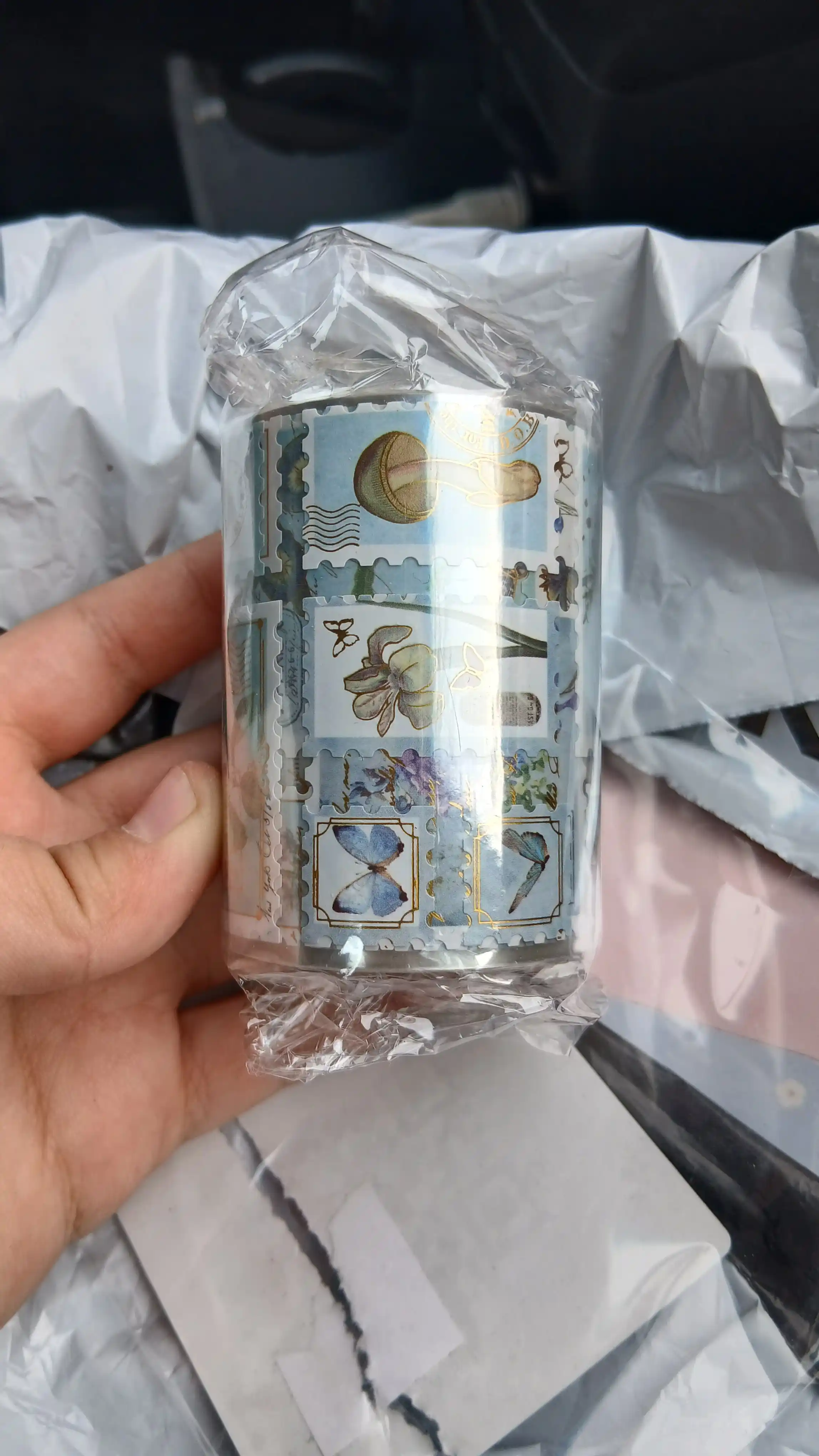 Эстетичные наклейки в виде скотча