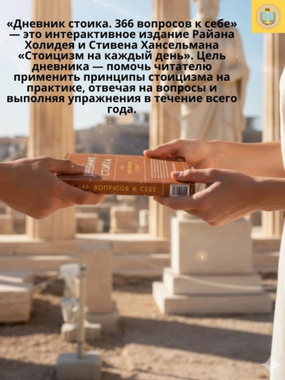 Dnevnik stoika. 366 voprosov k sebe, Rayan Kholidey