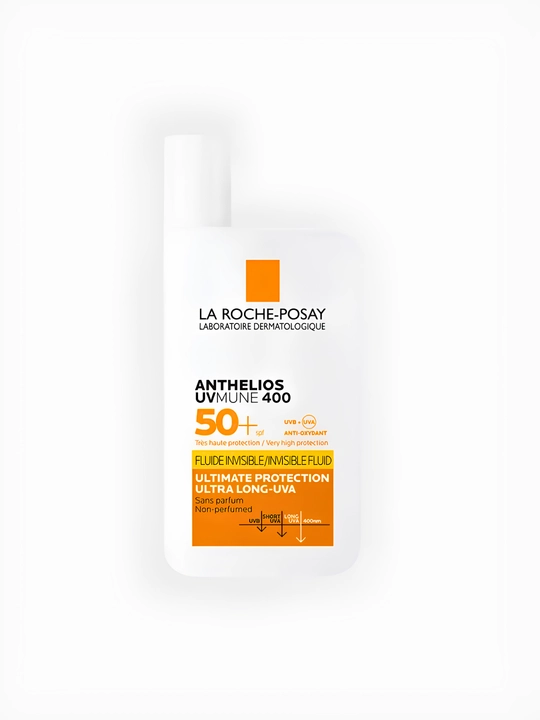 Солнцезащитный крем для лица и тела,водостойкий,Anthelios Uvmune 400,SPF 50+,UVA+UVB, 50мл