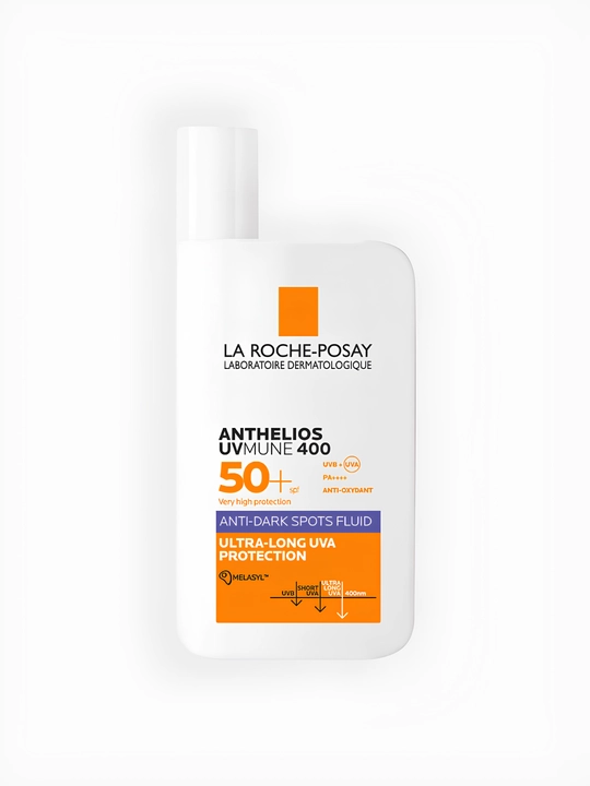 Солнцезащитный крем для лица и тела,водостойкий,Anthelios Uvmune 400,SPF 50+,UVA+UVB, 50мл