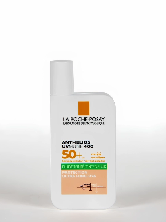 Солнцезащитный крем для лица и тела,водостойкий,Anthelios Uvmune 400,SPF 50+,UVA+UVB, 50мл
