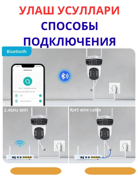 Камера видеонаблюдения, уличная, сим карта 4g, водонепроницаемая, V380 PRO