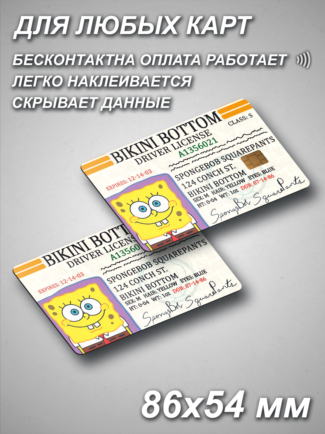 Bank kartaga nakleyka