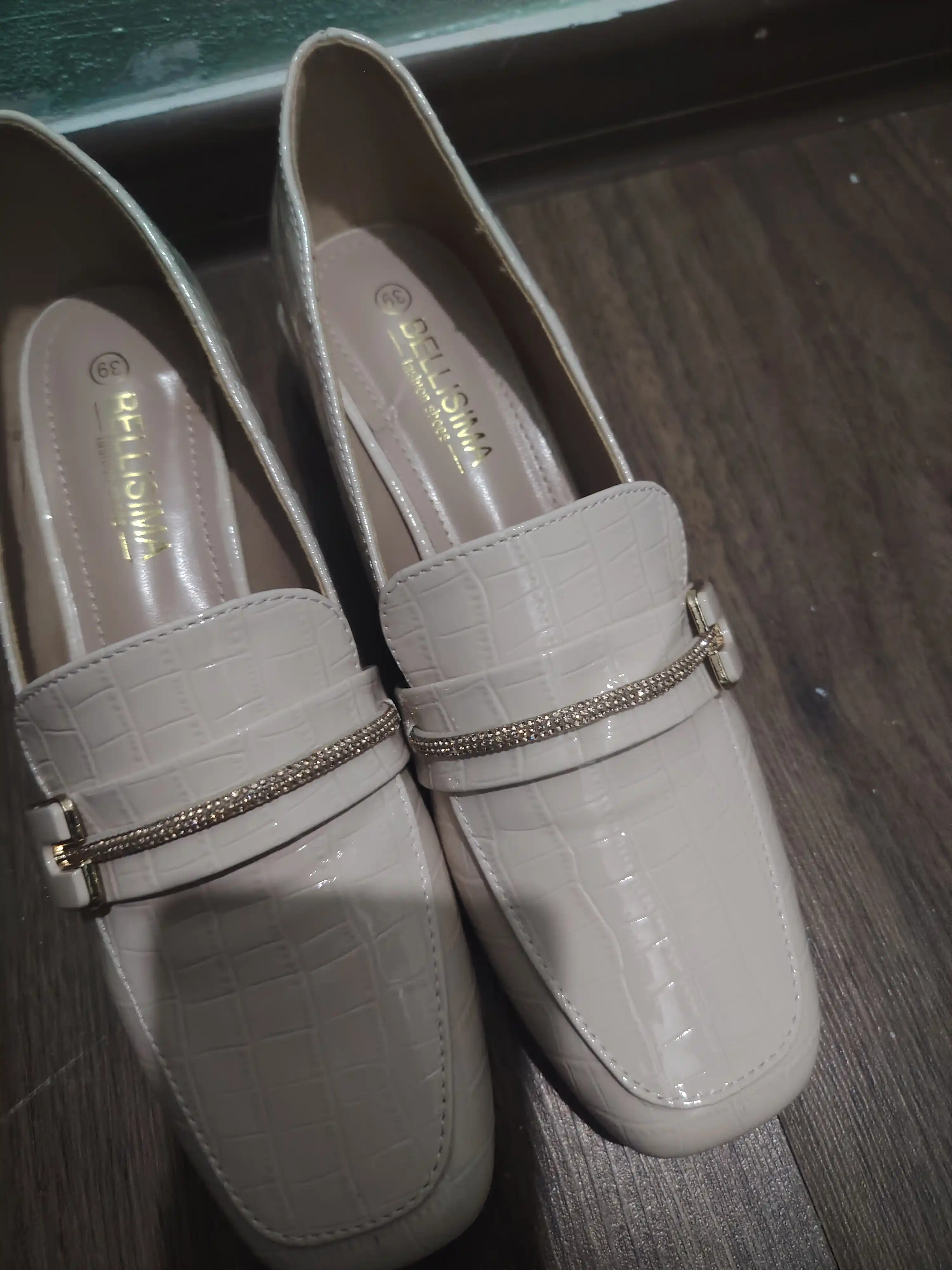 BELLISIMA 544-25E' keng poshnali ayollar loaferi, 3 rang, 36–40