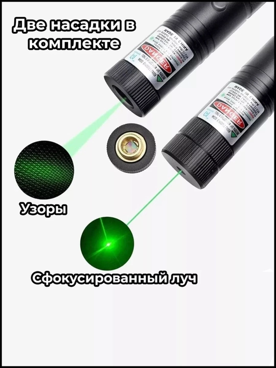 Лазер Laser 303 pointer, для презентации и для мероприятий, ультразеленный