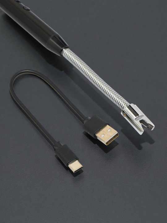 Oshxona plazmali zajigalkasi, USB qayta zaryadlanuvchi, 360 daraja, ko'p maqsadli
