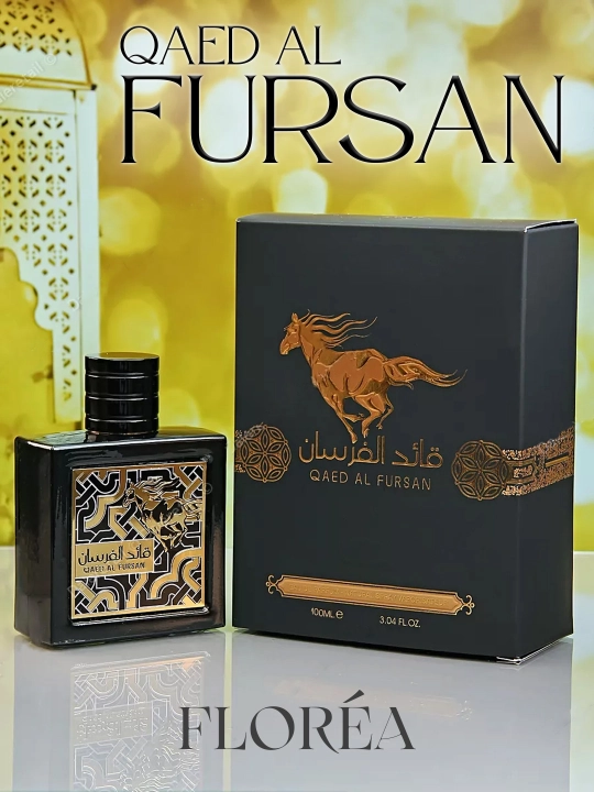 Qaed Al Fursan Lattafa parfyum suvi, 100 ml, erkaklar uchun - 