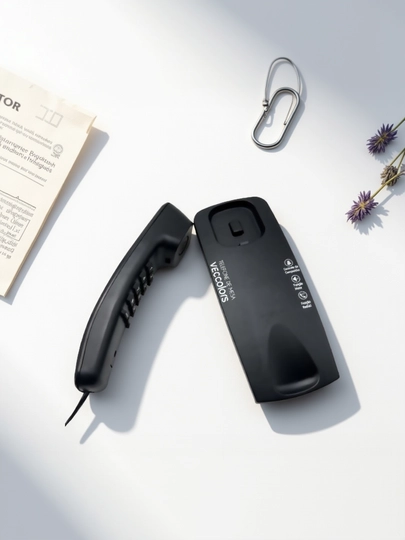 Домашний телефон, проводной, для дома и офиса — CHEAPUZ-TELEFON-ЧЕРН