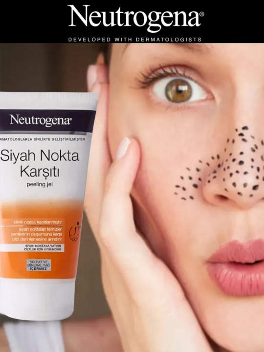 Gel-peeling Neutrogena VC, har kuni husnbuzarlarga qarshi, 150 ml