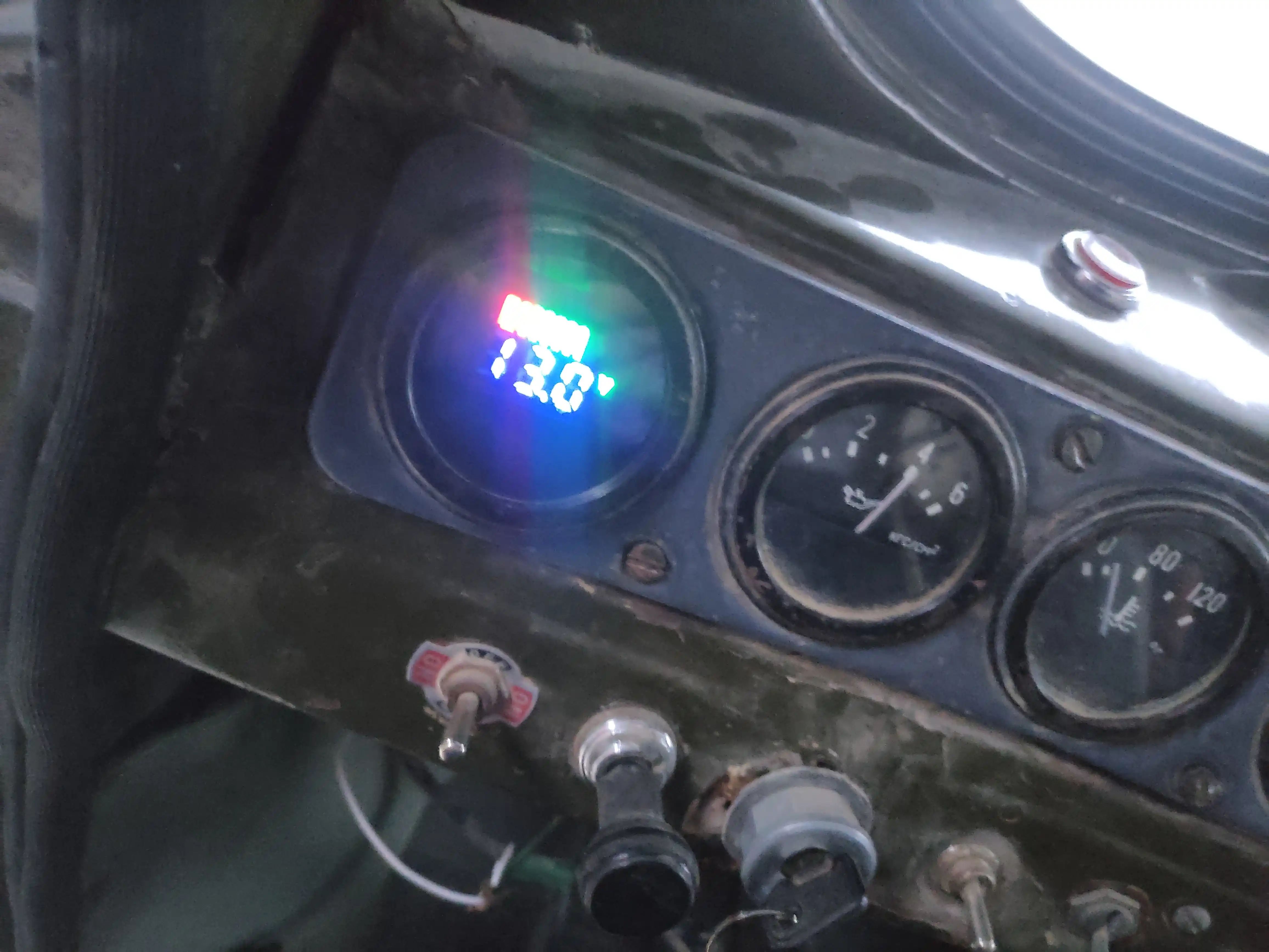 Universal voltmetr, zaryad darajasi ko'rsatkichi, DSN-VQ12, 5 dan 72 V gacha