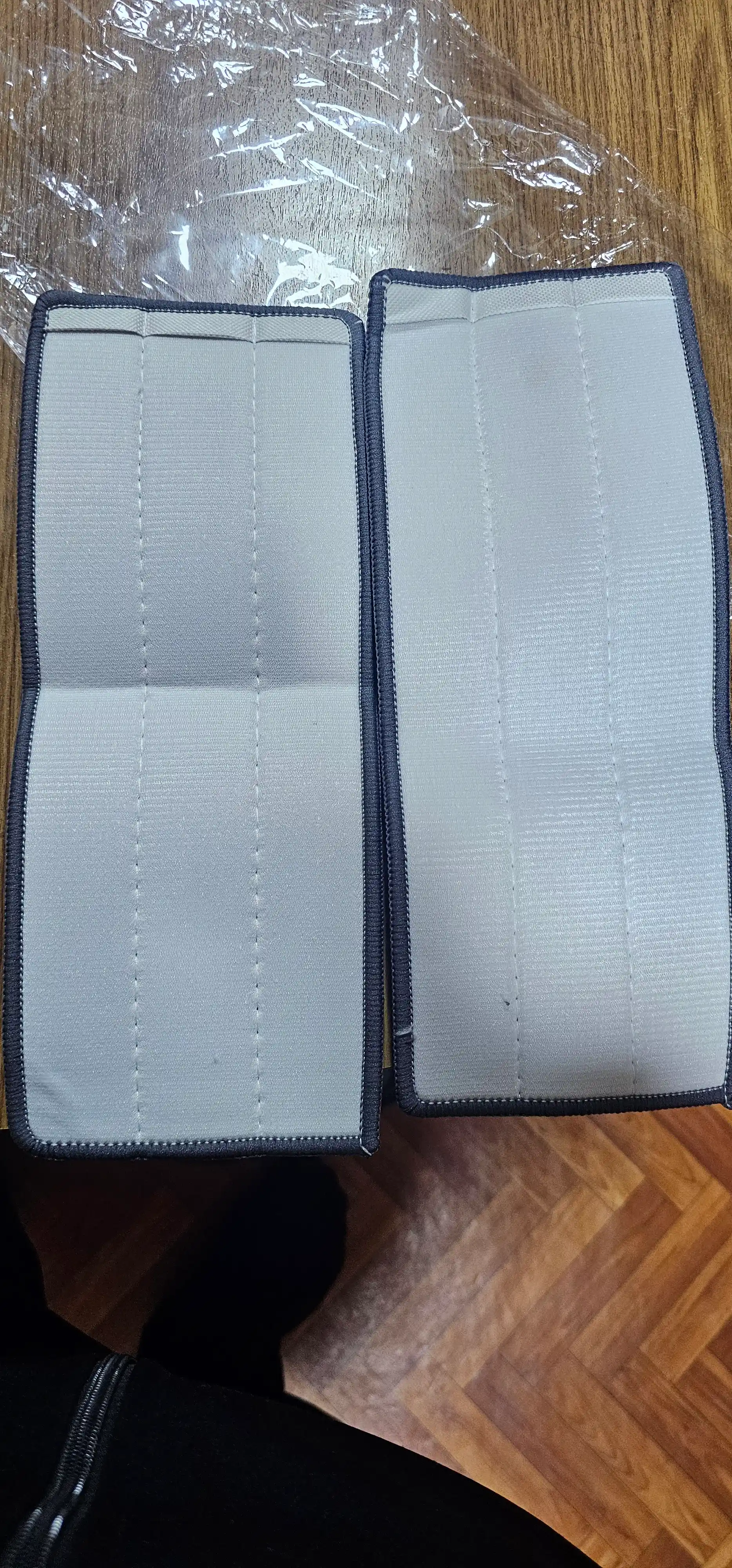 Latta qo'shimcha shvabra uchun, almashtiriladi, ikki cho'ntakli, pol yuvish uchun, mikrofiber