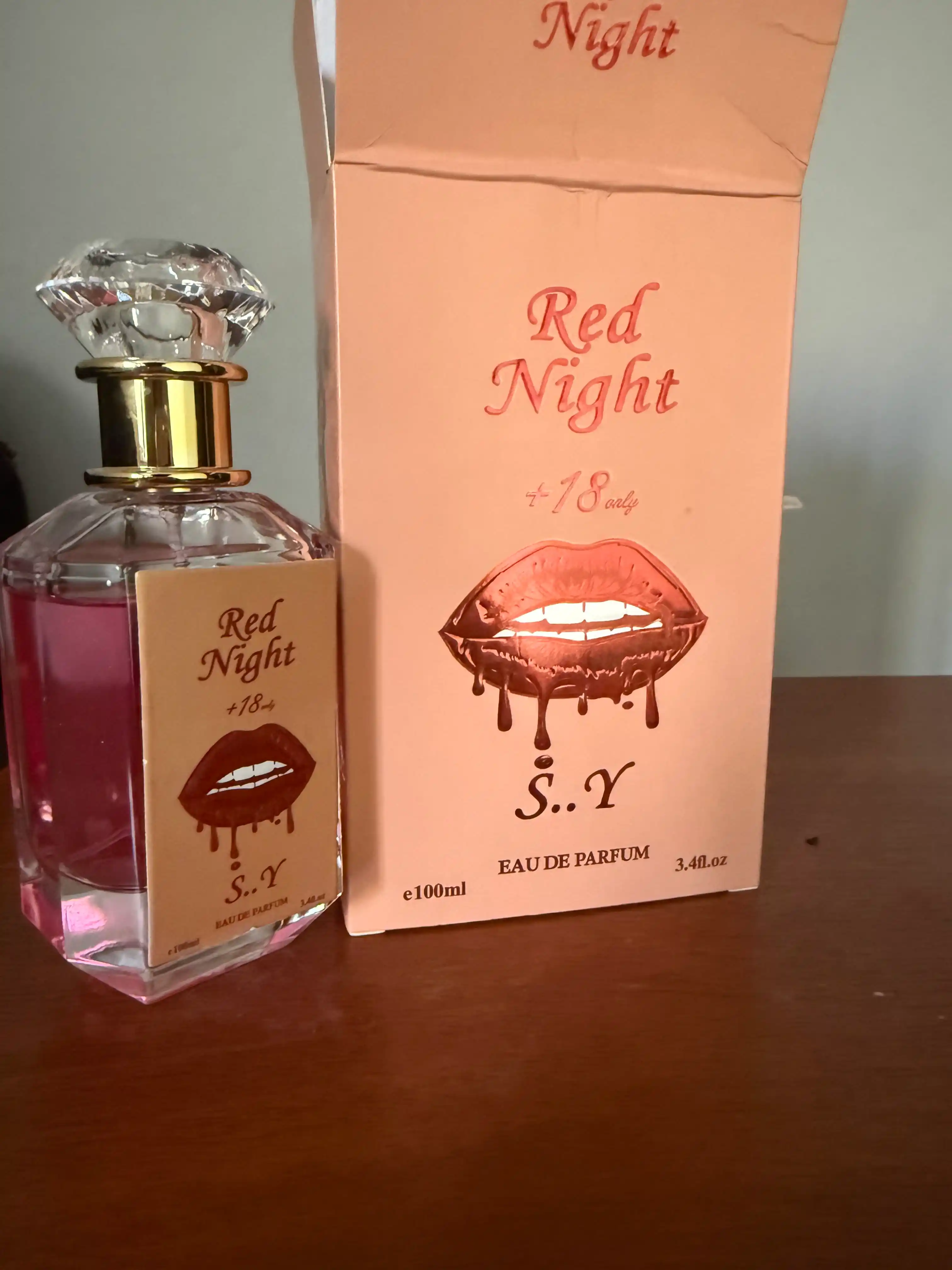 Feramonli parfyumlangan suv DUBAY "RED NIGHT", 3ml, 5ml, 10ml