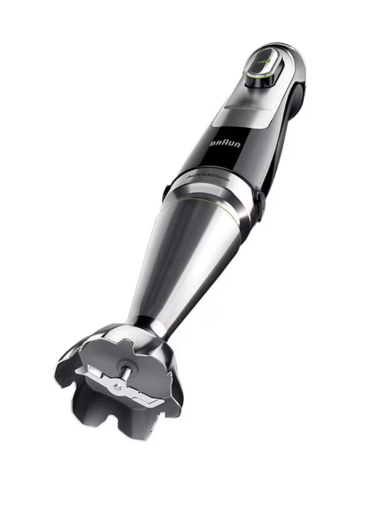 Blender Braun MQ9135XI MultiQuick 9, 1200 Vt, maydalagich va ko'pirtirgich bilan