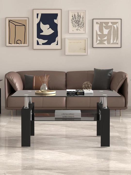 Jurnal stoli, Miss Lucky Seven, qattiqlashtirilgan shisha, 2 qavat, 100×60×45 sm