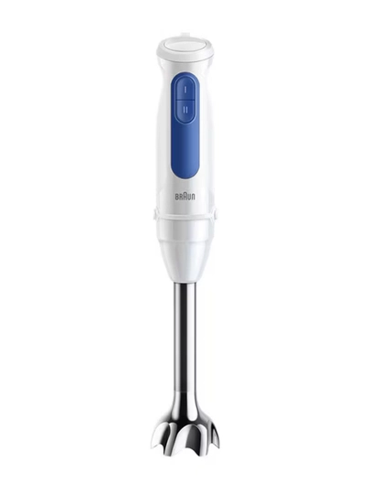 Qoʻl blenderi Braun MQ30202MWH MultiQuick 3, 700 Vt, venchik va maydalagich bilan