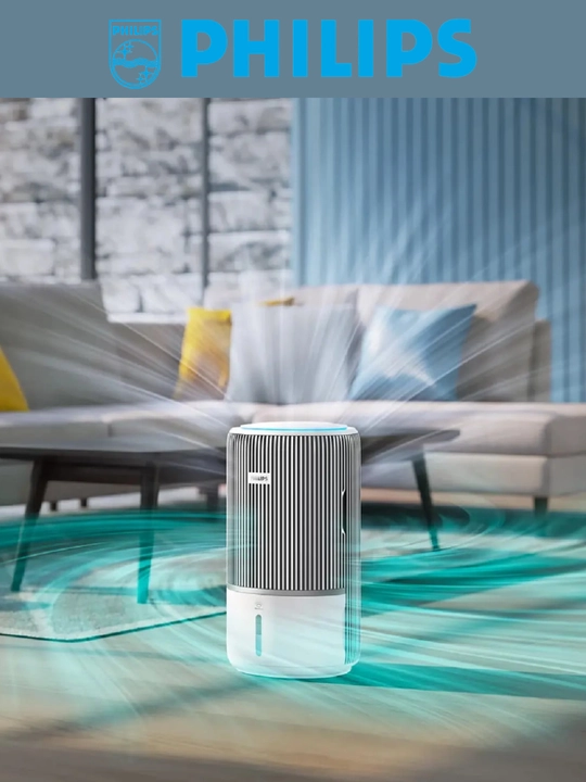 Очиститель и увлажнитель воздуха умный климатический комплекс 2 в 1 Philips AC3420