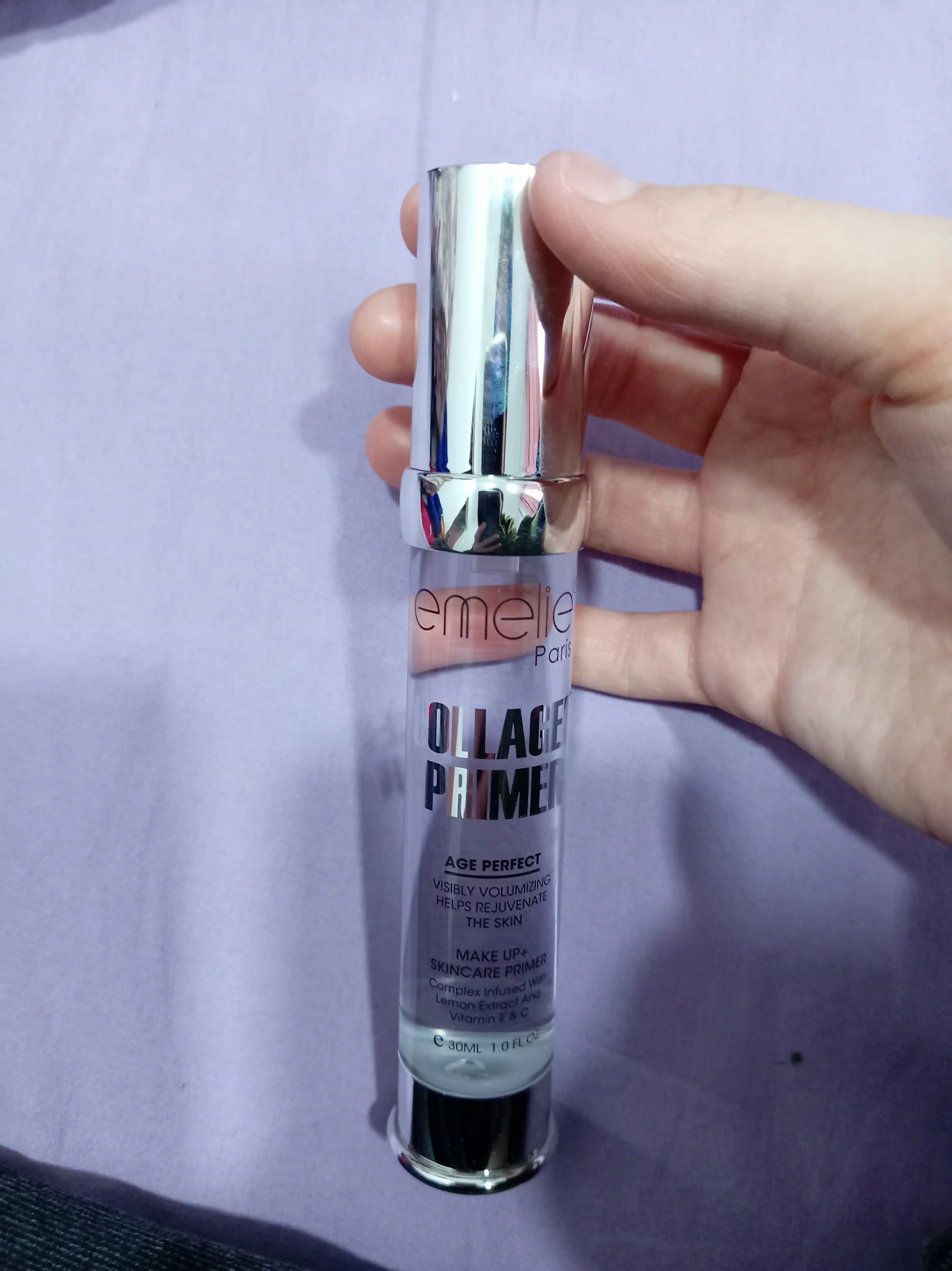 База под макияж Emelie Age Perfect 24K Gold & Collagen Primer, 30 мл