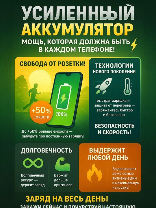 Аккумулятор для Xiaomi Redmi Poco BM 3J/ 3M/ 3L/ 4J/ 4M/ 4U/ 4F/ 5A/ 5S/ 5V / 5R/ 5M
