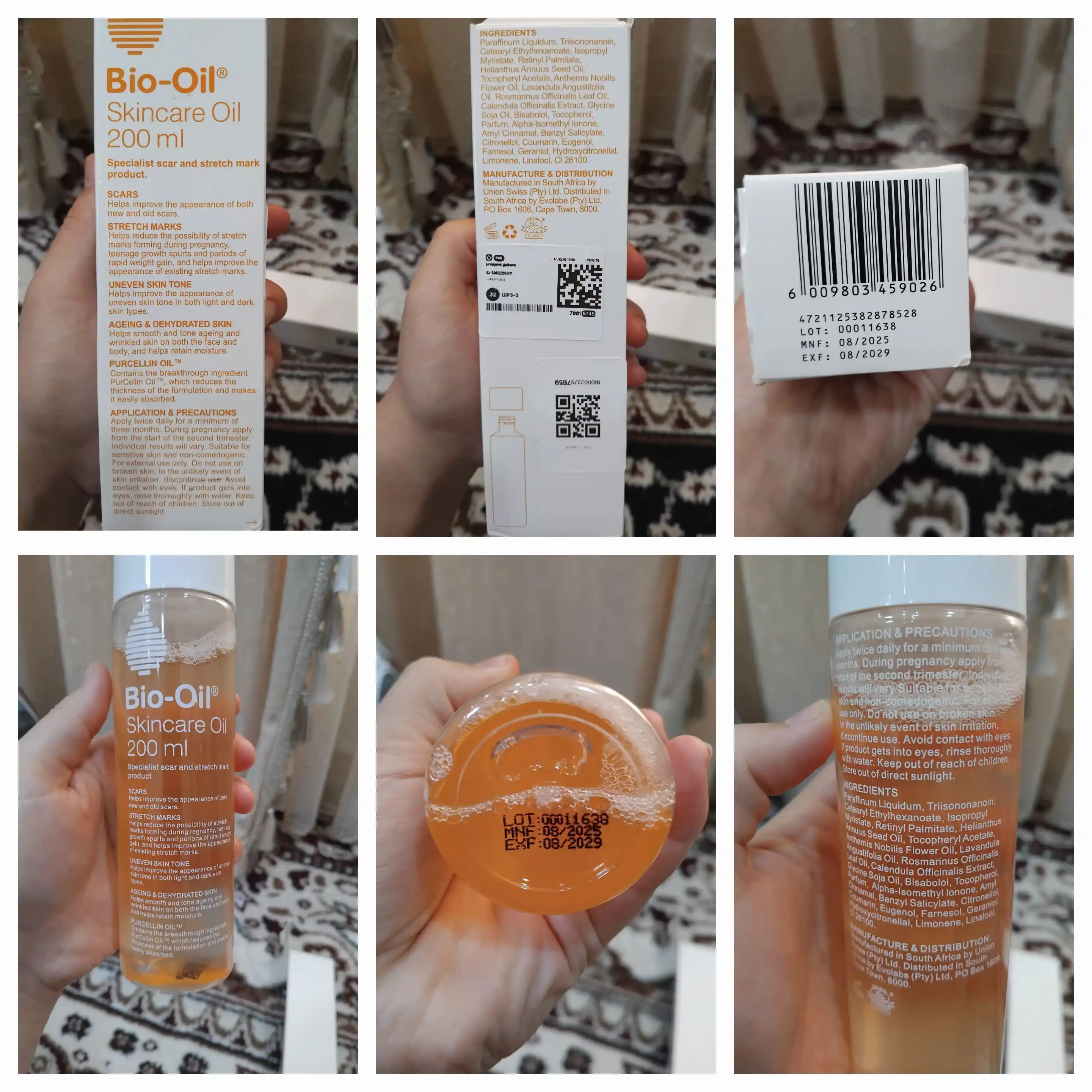 Анти-целлюлитное средство от растяжек Bio Oil, 200 мл