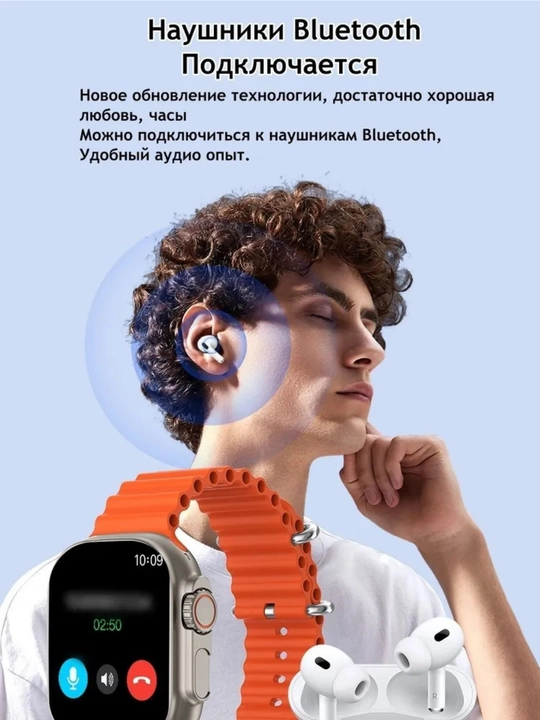BW9PRO — Умные часы с камерой и SIM-картой для iPhone и Android - 