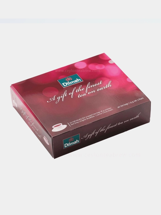 Dilmah Illuminations sovg‘aviy choy paketi, 30×2g + 10×1.5g, 75g