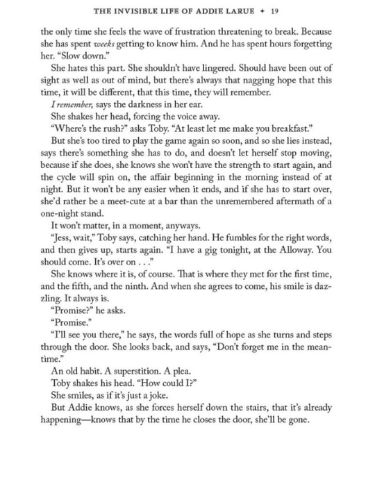 Invisible Life of Addie Larue. V. E. Schwab
