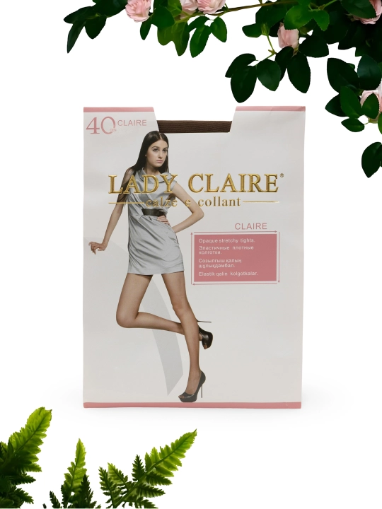 Капроновые колготки Lady claire 40 den clare - 