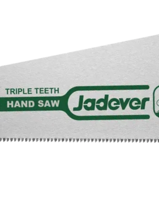 Ручная пила Jadever JDHW8G16 из стали 65Mn, длина лезвии 400 мм, 7TPI