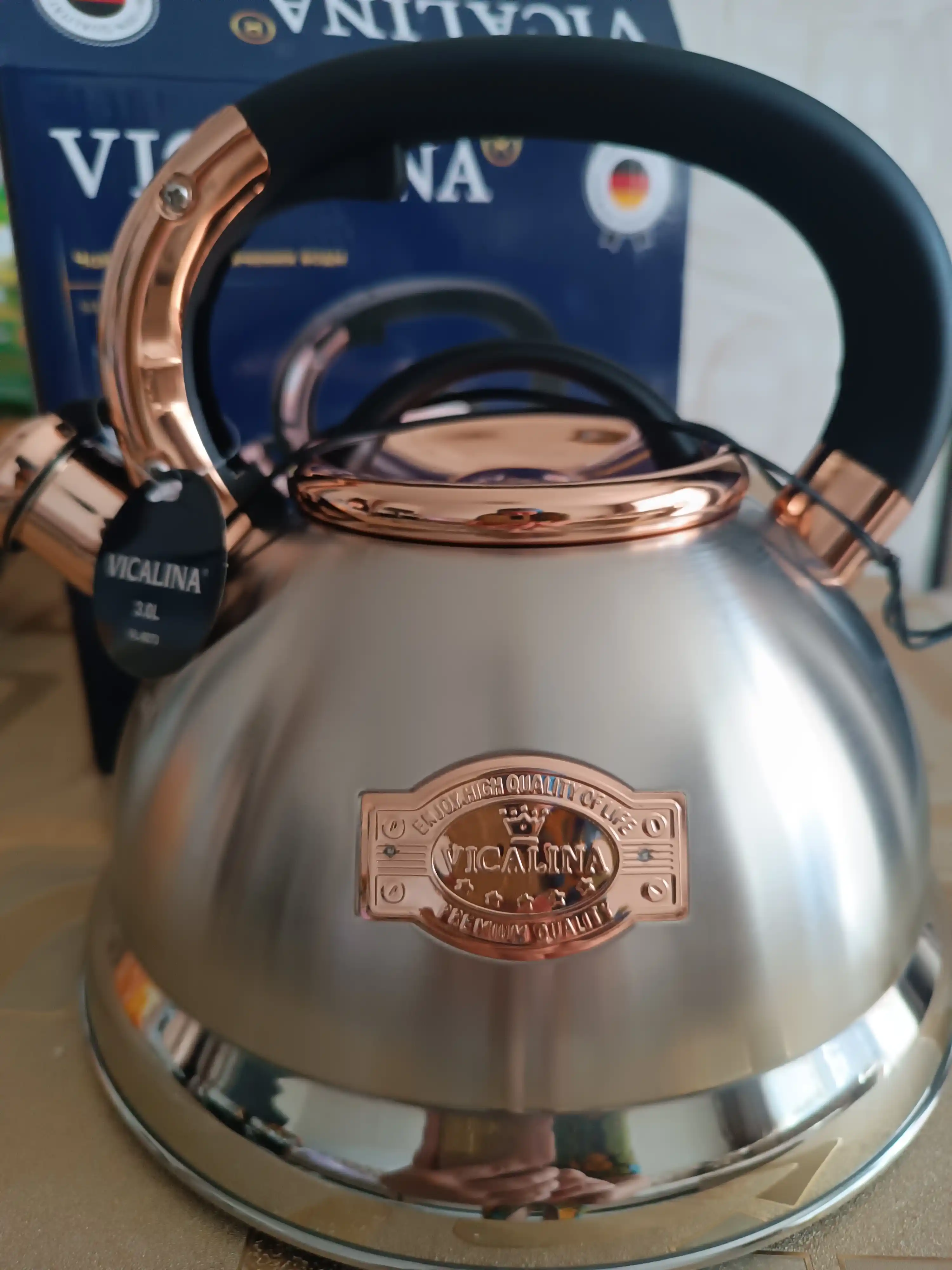 Чайник из нержавеющей стали Vicalina