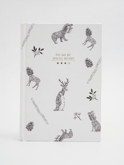 Sketchbook блокнот для искусства и дизайна, с плотными белыми листами, A5 – 160 листов — NANOART-OQBLOK-ПРОЗР