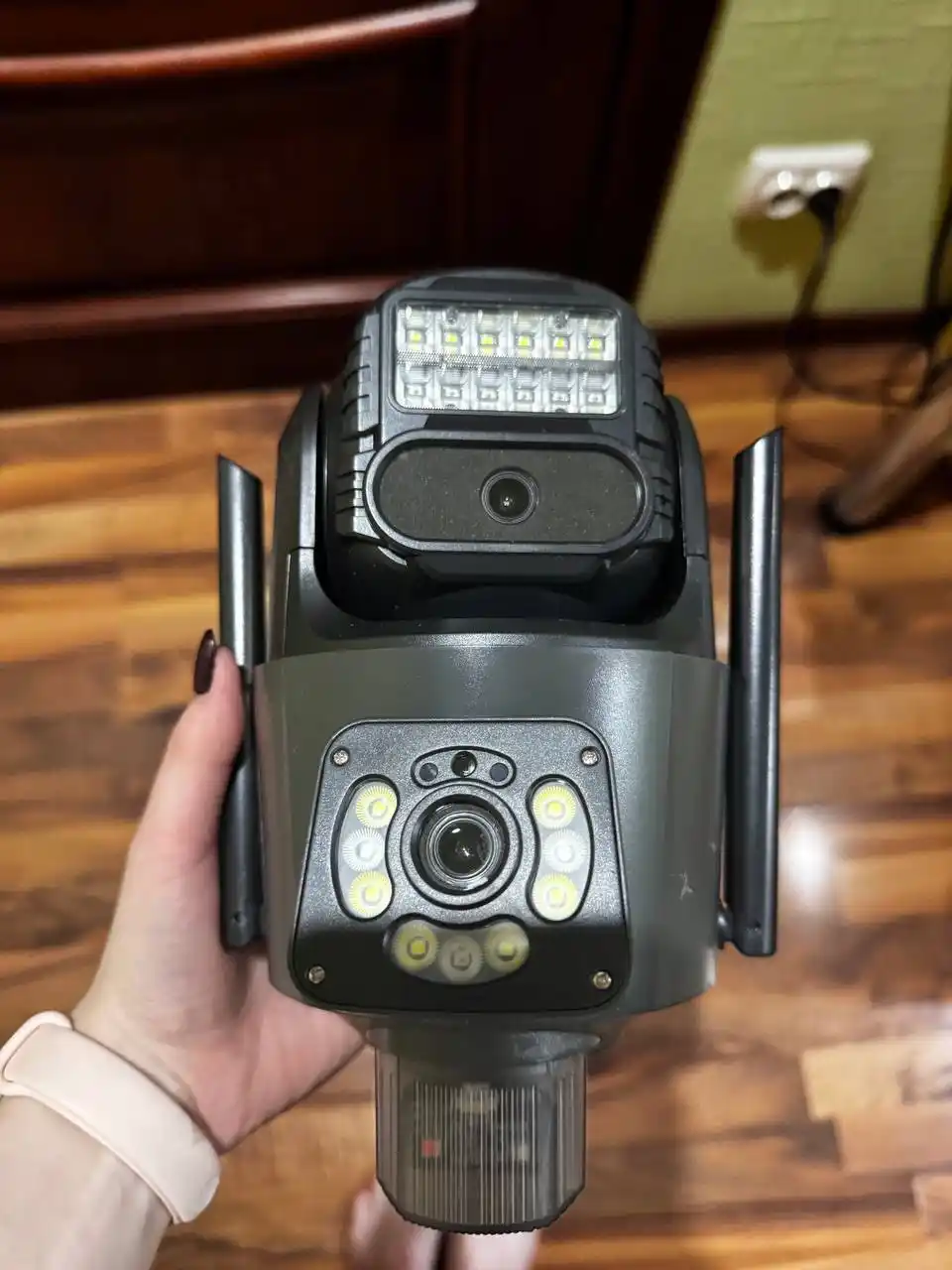 Uy va ko‘cha uchun videokuzatuv kamerasi, harakat sensori bilan ko‘cha, WIFI