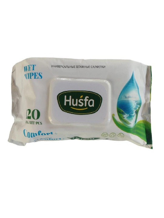 COMFORD+ nam salfetkalari , 120 dona, by Husfa - 