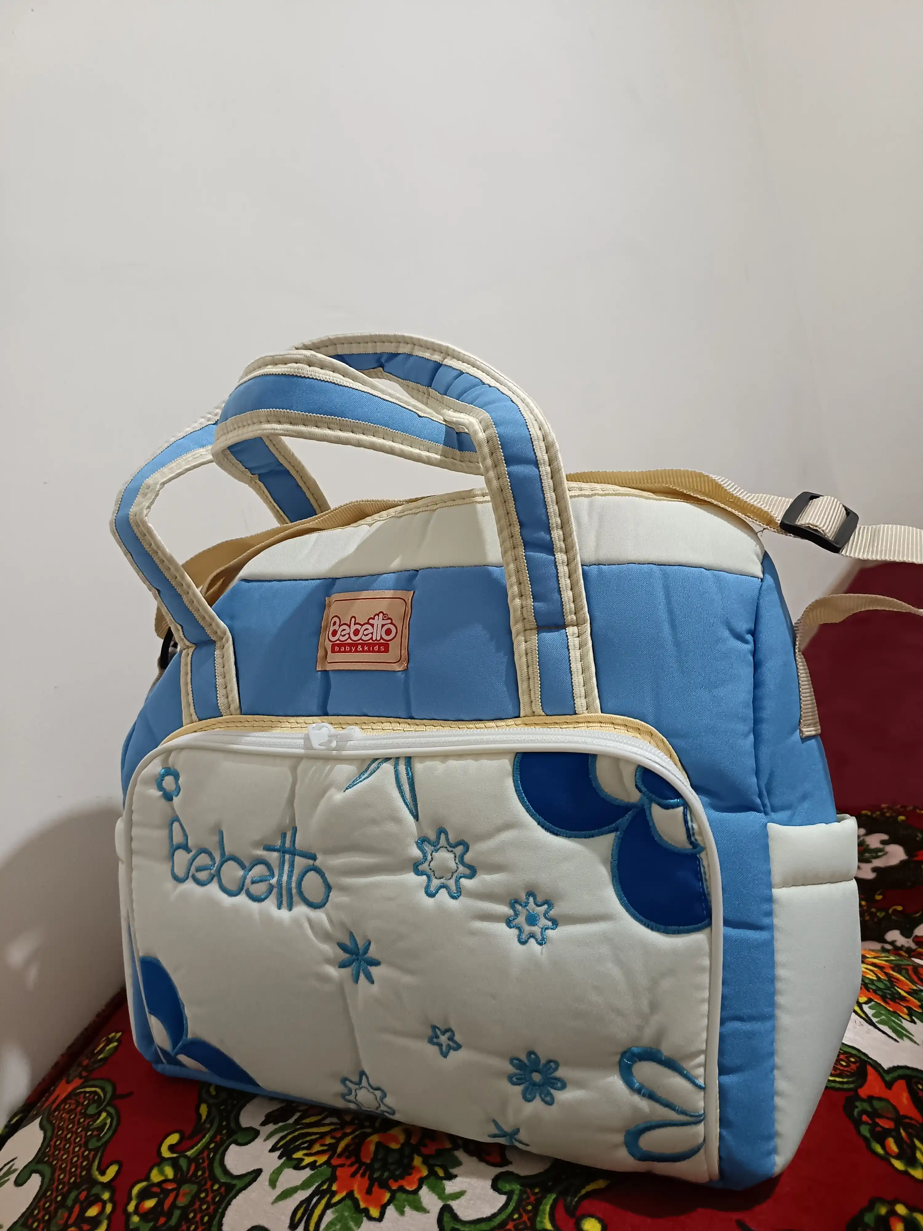 Сумка в роддом Bebetto, для мамы и малыша, 26×36 см, вместительная, много отделений