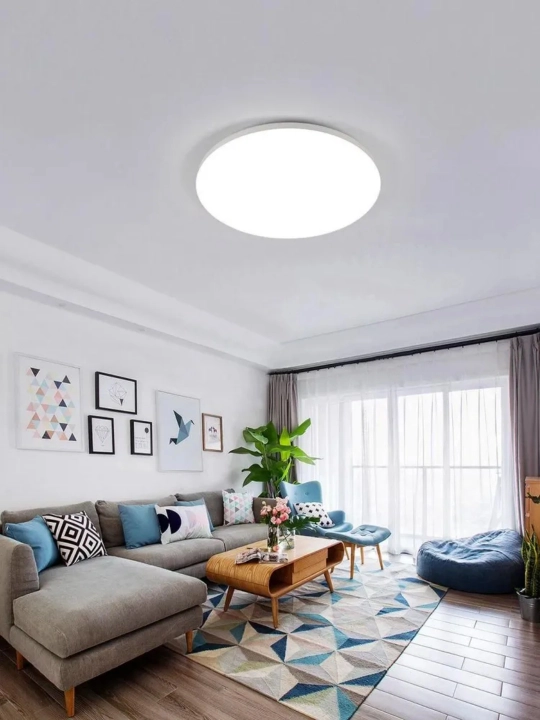 DeRun LED shiftli panel chirog'i 18–48 Vt, 6500K oq yorug‘lik