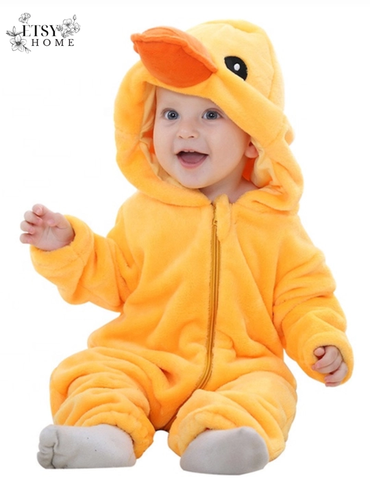 Кигуруми Michley - мягкий костюм-пижама для сна и игр, для малышей до 4-5 лет, флисовый