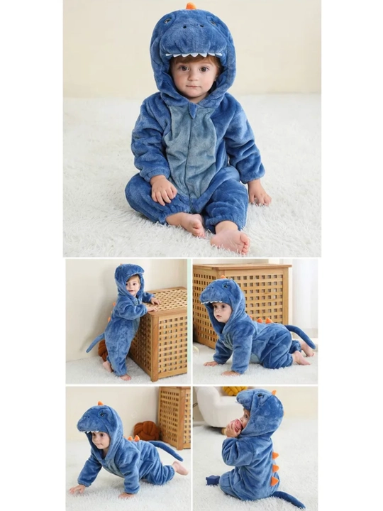 Кигуруми Michley - мягкий костюм-пижама для сна и игр, для малышей до 4-5 лет, флисовый